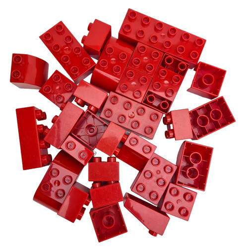 Duplo einfarbige steine - duplo,