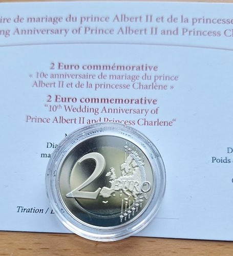 Monaco euro proof - monaco, 2