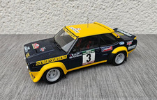 1:18 Kyosho Fiat 131 Abarth Olio Fiat Rally Portugal Winner 1977 Alen / Kivimaki
