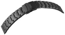 Engelhardt massives 24 mm Edelstahl Glieder Uhren Armband Sicherheitsschließe