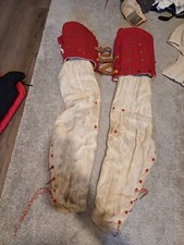 Mittelalter / LARP / Buhurt / Brigantine Beinlinge / Gepolstert / Metallplatten
