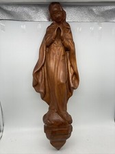 20248/ Madonna Wandbild Holz