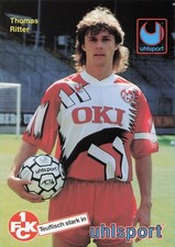 Thomas Ritter - Autogrammkarte 1. FC Kaiserslautern