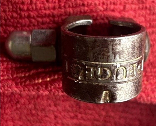 Peugeot sattelklemme silber - peugeot,