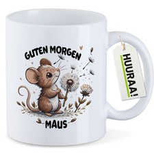 Kaffeetasse Guten Morgen Maus