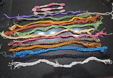 Stickgarn, Garn zum Sticken, Mez Stickgarn Konvolut Kreuzstichtuch gratis dazu