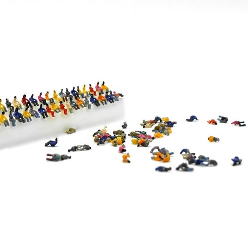 Figuren sitzende reisende - figuren,
