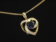 750 Goldkette mit kleinem Herz