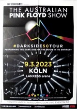 AUSTRALIEN PINK FLOYD SHOW - 2023 - Concert - Darkside 50 Tour - Poster - Köln