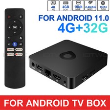 Neu Smart TV BOX Android 11 5G WIFI 4K HD 4+32GB Quad Core Media Player HDMI DE