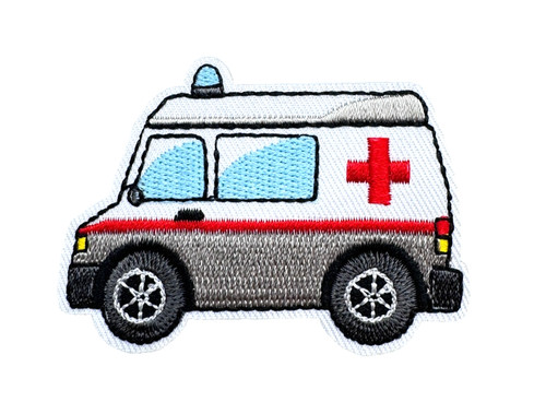 Krankenwagen auto bügelbild - auto,