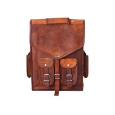 Herren Leder Vintage Laptop