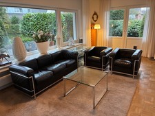 Sofa und 2 Sessel von Cassina