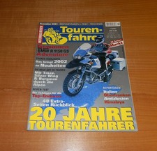 Tourenfahrer 11/2001, 20 Jahre Tourenfahrer, BMW R 1150 GS ADV., Italien.