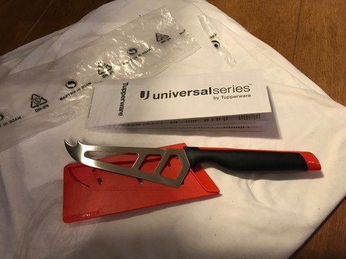 Tupperware messer schwarz - messer, schwarz/rot