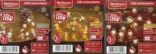 3 Melinera Lichterketten je 20