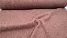 Boucle Stoff in altrosa
