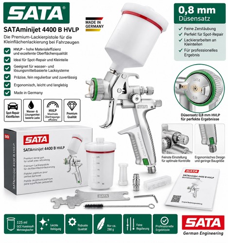 Sata minijet 4400 - minijet, hvlp