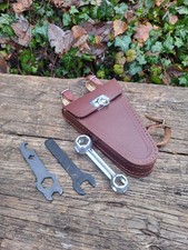 Antike Fahrrad-Werkzeugtasche