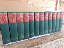 Brockhaus 12 Bände, Komplettset, 1977, Goldschnitt