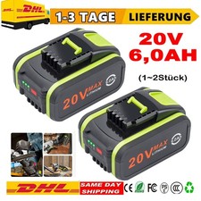 1-2Stück 6,0Ah Akku Für Worx