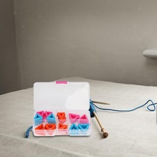 18 Stück Strickspitzenschoner
