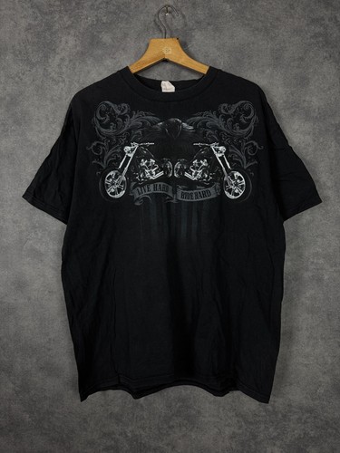 Live hard ride - hard, motorcycle