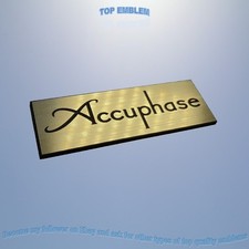 ACCUPHASE Emblem Badge Ersatz