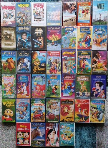 Liste vhs video - 39,