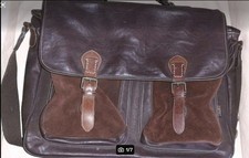 ESPRIT Lehrertasche Umhängetasche Leder