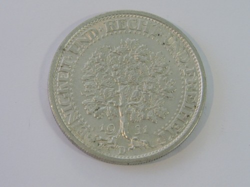 Reichsmark 1931 silber - d,