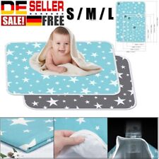Baby Wickelauflage Wickelunterlage Wasserdicht Abwaschbar Wiederverwendbar M-XL