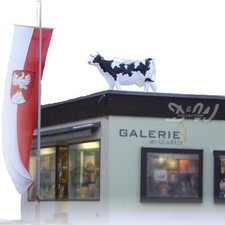 DEKO ALM KUH  lebensgroß