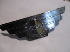 Typenschild ID-Plate Plakette Schild Abzeichen chrom Ursus Traktor Oldtimer S48