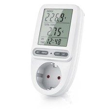 Bearware Energiekostenmessgerät Digital 4 Tasten 3 Zoll Display 3680 Watt 16 A