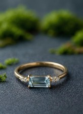 1 Karat Aquamarin