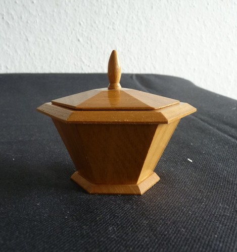 Kleine alte holz schatulle - kleine, *