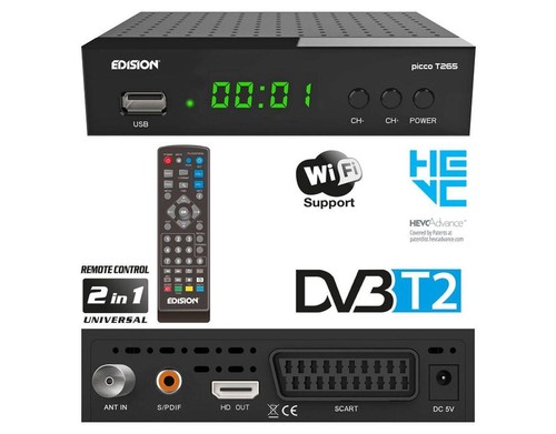 Edision picco t265 dvb - picco, dvb-t2