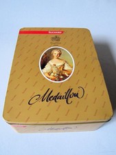 Vintage Pralinen Dose Blechdose Suchard Medaillon  23 x 17,5 x 8,1 cm. aus 90er