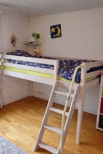 Kinder flexa hochbett mit - hochbett,