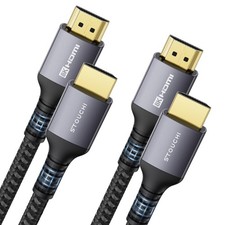 Stouchi 1,2m HDMI Kabel 8K,Ultra HD 48Gbit/s Hochgeschwindigkeit 8K60hz 4K120...