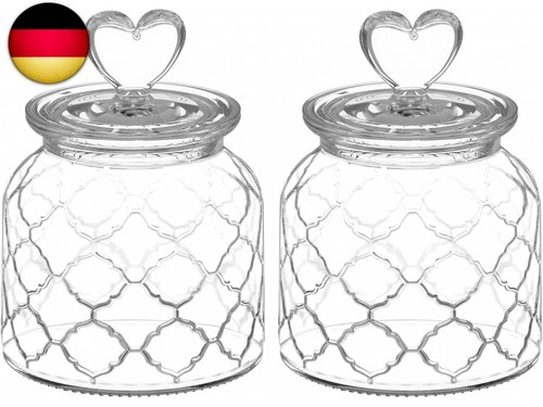 Vorratsgläser mit deckel - mit,