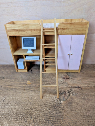 Puppenhaus miniatur holz - puppenhaus,