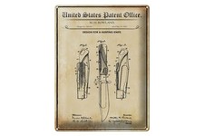 Blechschild patent 30x40 - 30x40, cm