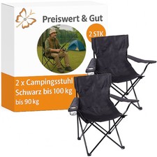 2x Campingstuhl Klappbar bis
