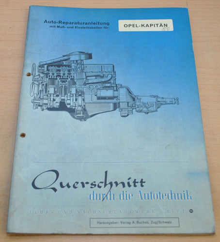 Opel kapitän ab 1955 - p, pl