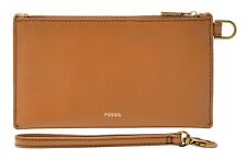 FOSSIL Gift Wristlet S Handgelenktasche Tasche Camel hellbraun Neu