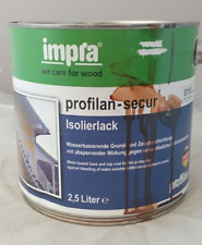IMPRA profilan secur Isolierlack weiss 2,5 L Isoliergrund Sperrgrund (S44)