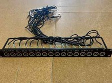 Custom Built 16 Kanal XLR Patchpanel - Top Qualität - kaum benutzt