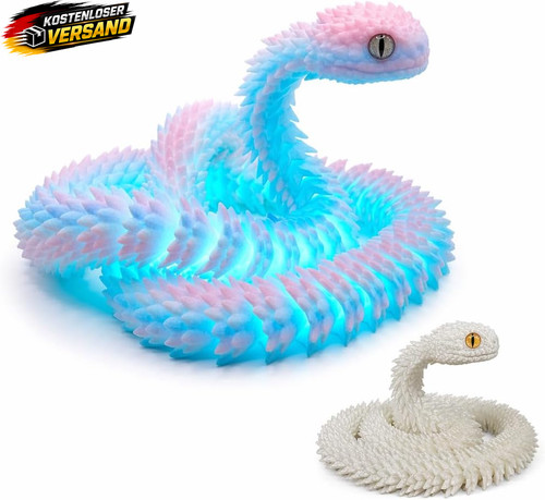 Tierfigur schlange - 3d,